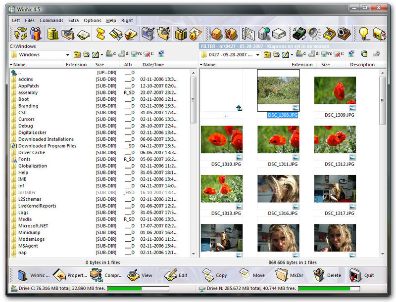 WinNc 2000 Professional Edition Screenshot